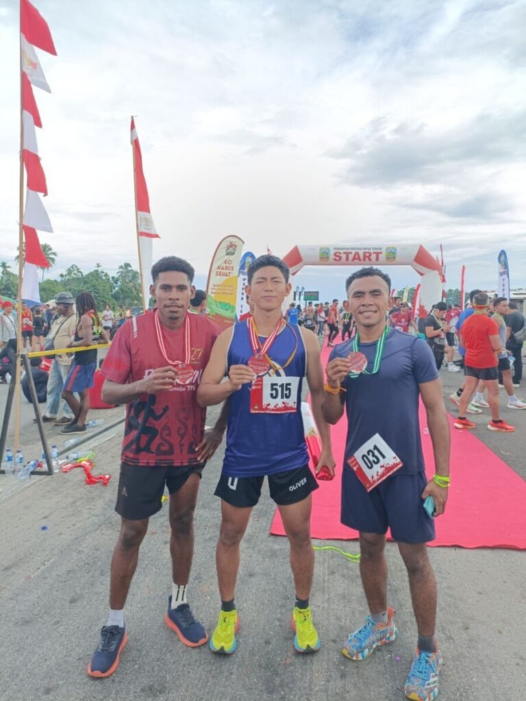 Remaja LDII Nabire Masuk 20 Besar Lomba Lari 10 KM Tingkat Provinsi
