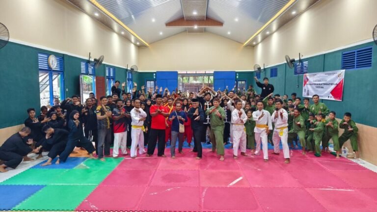 Semangat Awal Tahun 2025, IPSI Nabire Gelar Festival Pencak Silat di Padepokan PERSINAS ASAD Nabire