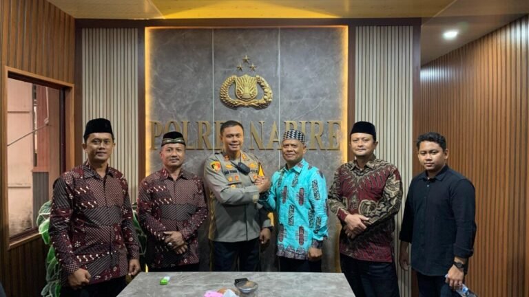 Ketua LDII Papua Tengah Silaturohim Sekaligus Pamitan Dengan Kapolres Nabire