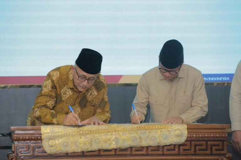 Dukung Asta cita Presiden Prabowo,Kemendes PDTT Gandeng LDII dan Mitra Lintas Sektor Teken MoU
