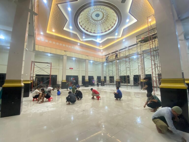 LDII Inauga Sambut Ramadan dengan Semangat Bersih-bersih Masjid